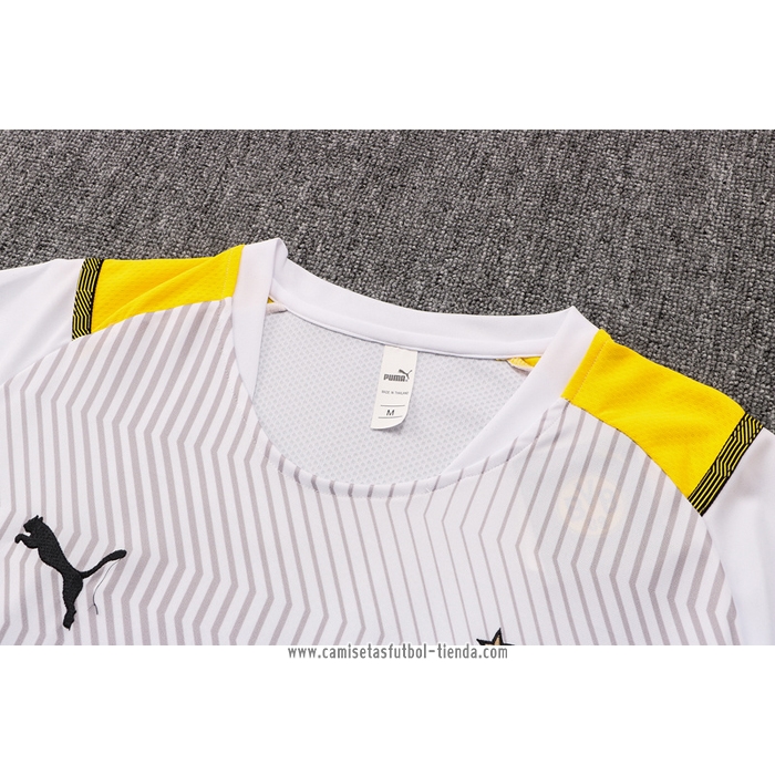 Chandal del Borussia Dortmund 2021 2022 Manga Corta Blanco
